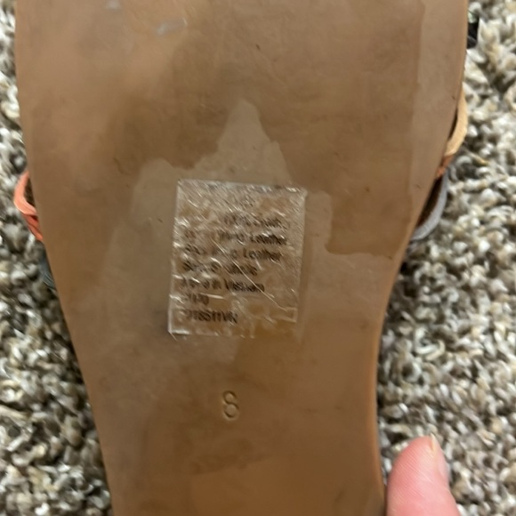 Madewell Tracie crisscross slide sandals size 8 - Picture 4 of 9